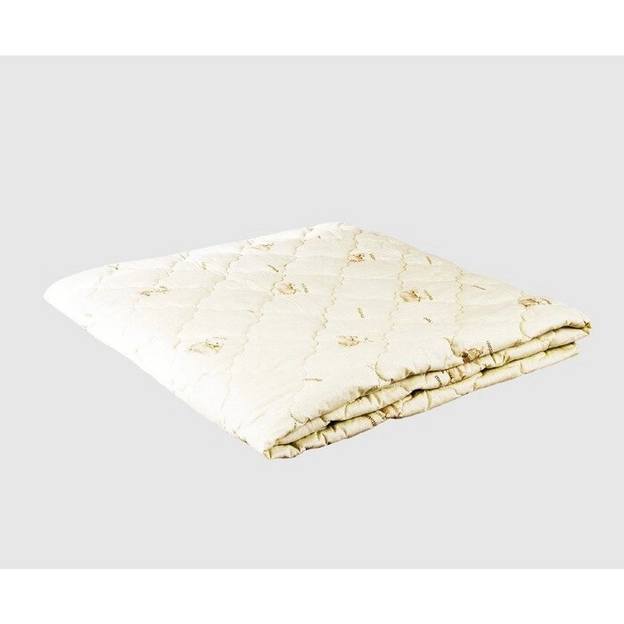 Одеяло лёгкое, размер 110  140 см, овечья шерсть от компании Интернет-гипермаркет «MALL24» - фото 1