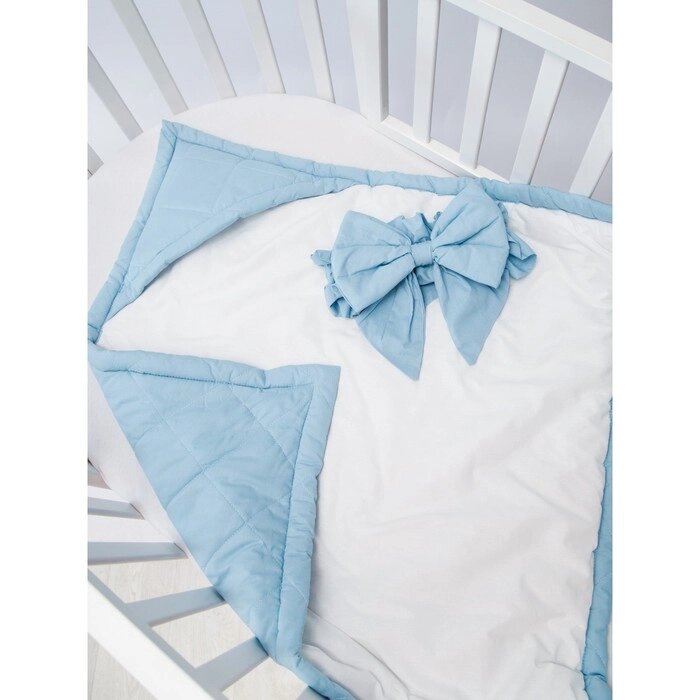 Одеяло на выписку Lullaby, цвет голубой от компании Интернет-гипермаркет «MALL24» - фото 1