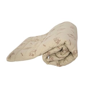 Одеяло стеганное "Верблюжья шерсть", размер 200х220 см