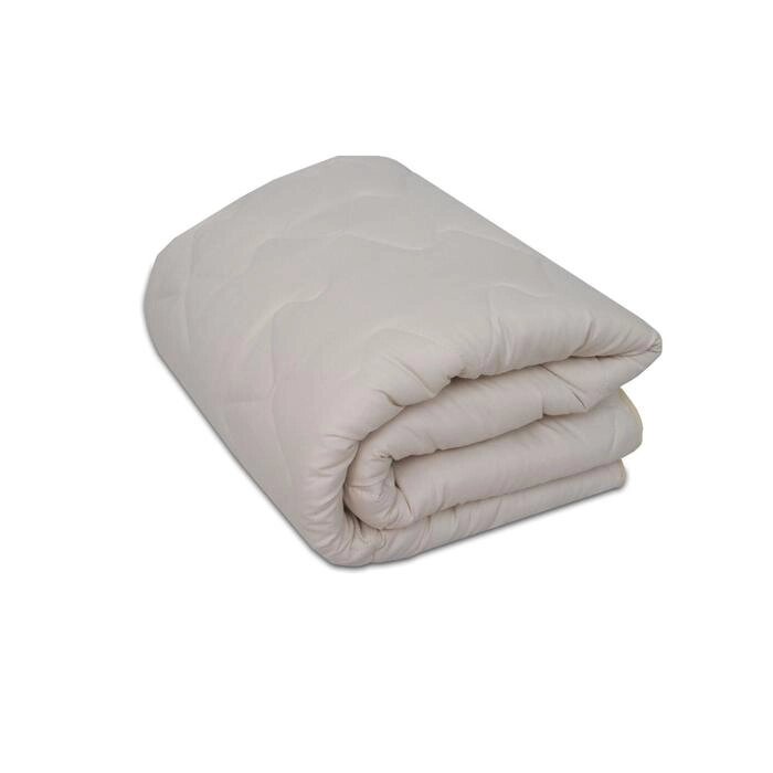 Одеяло стеганое, 1, 5 сп, размер 145х200 см, овечья шерсть от компании Интернет-гипермаркет «MALL24» - фото 1