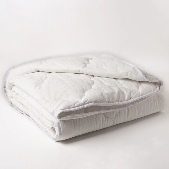 Одеяло всесезонное Адамас "Лебяжий пух", размер 172х205  5 см, 300гр/м2, чехол поплин от компании Интернет-гипермаркет «MALL24» - фото 1