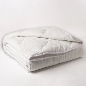 Одеяло всесезонное Адамас "Лебяжий пух", размер 172х205 5 см, 300гр/м2, чехол поплин