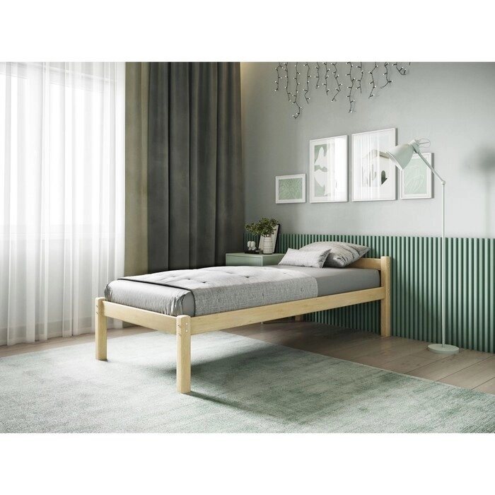 Односпальная кровать "Т1", 70  160 см, цвет сосна от компании Интернет-гипермаркет «MALL24» - фото 1