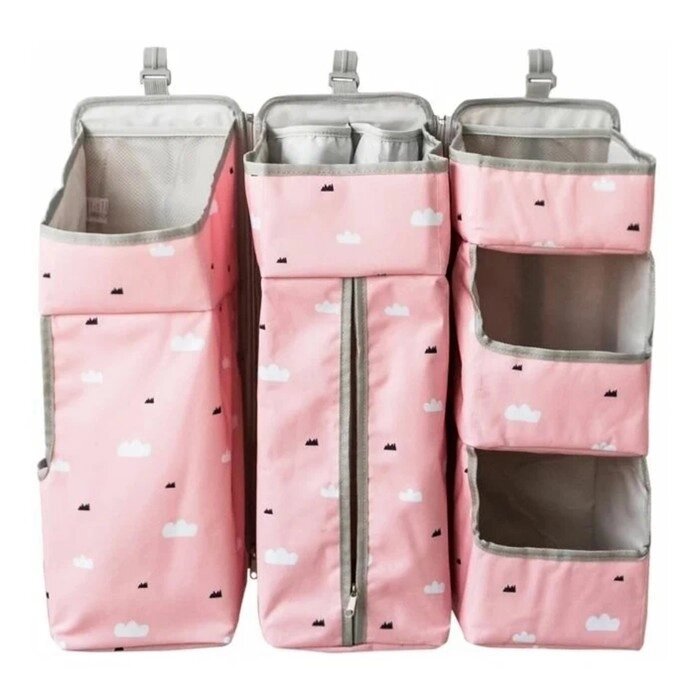 Органайзер для детской кроватки , цвет розовый от компании Интернет-гипермаркет «MALL24» - фото 1
