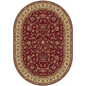 Овальный ковёр Buhara 5471, 160 х 300 см, цвет red