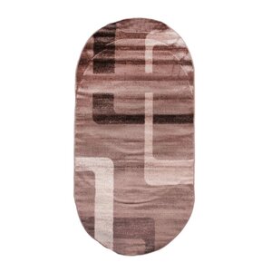 Овальный ковёр Omega Hitset F579, 150 х 500 cм, цвет bone-beige