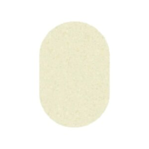 Овальный ковёр Shaggy ultra s600, 100 х 200 см, цвет cream