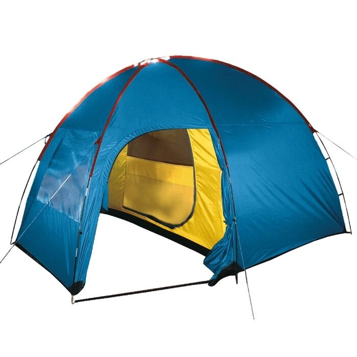 Палатка Arten Birdland, двухслойная, трёхместная, цвет синий от компании Интернет-гипермаркет «MALL24» - фото 1