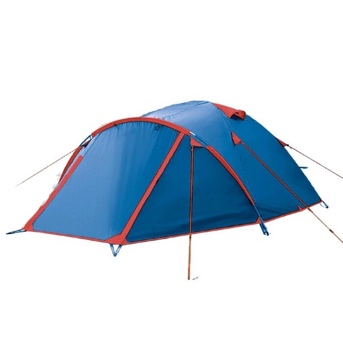 Палатка Arten Vega, двухслойная, четырёхместная, цвет синий от компании Интернет-гипермаркет «MALL24» - фото 1