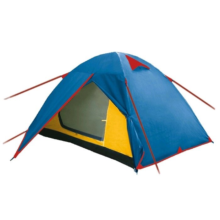 Палатка Arten Walk, двухслойная, двухместная, цвет синий от компании Интернет-гипермаркет «MALL24» - фото 1