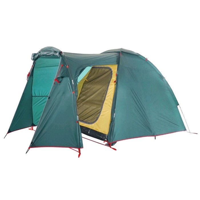Палатка BTrace Element 3, двухслойная, трёхместная, цвет зелёный от компании Интернет-гипермаркет «MALL24» - фото 1