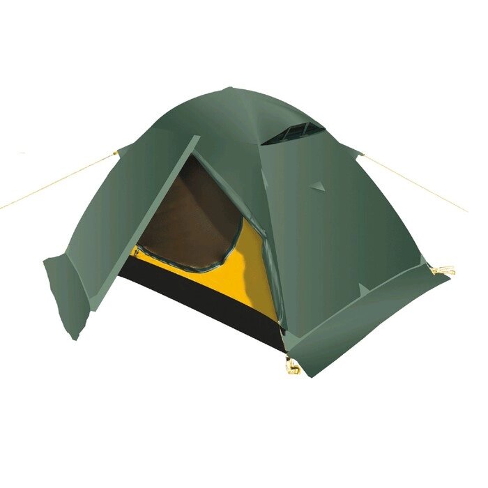 Палатка BTrace Ion 2+, двухслойная, двухместная, цвет зеленый от компании Интернет-гипермаркет «MALL24» - фото 1