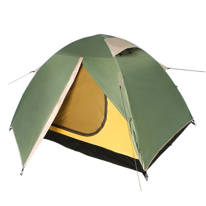Палатка серия Outdoor line Scout, зелёная от компании Интернет-гипермаркет «MALL24» - фото 1