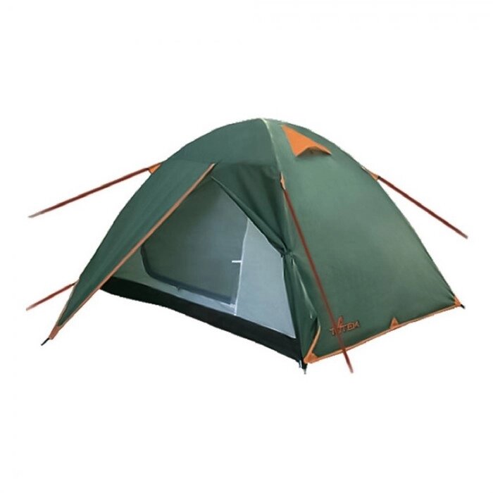 Палатка Totem Tepee 3 (V2), цвет зеленый от компании Интернет-гипермаркет «MALL24» - фото 1