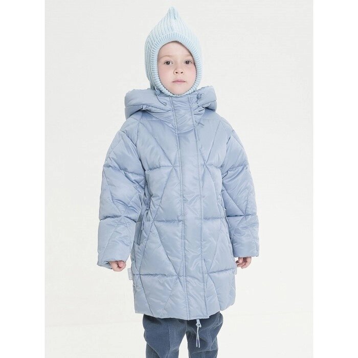 Пальто для девочек, рост 116 см, цвет серый от компании Интернет-гипермаркет «MALL24» - фото 1