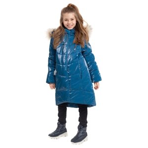 Пальто для девочки, рост 116 см