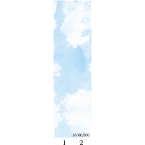 Панель потолочная PANDA Небо добор 4121 (упаковка 4 шт. 1,8х0,25 м