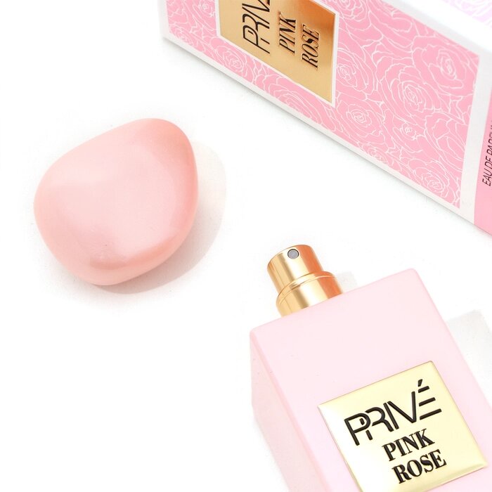 Парфюмерная вода женская Prive Pink Rose (по мотивам Giorgio Armani Rose Milano), 100 мл от компании Интернет-гипермаркет «MALL24» - фото 1