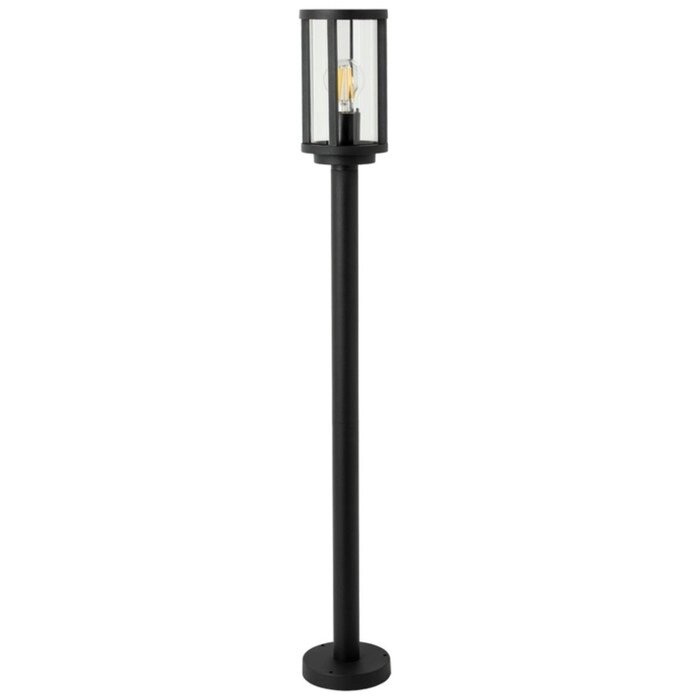 Парковый светильник Arte Lamp Toronto A1036PA-1BK, E27, 40 Вт, 13х13х100 см, чёрный от компании Интернет-гипермаркет «MALL24» - фото 1