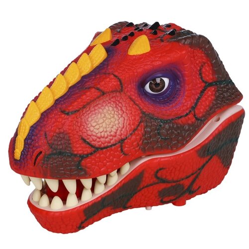 Парогенератор "Мир динозавров", "Тираннозавр" на руку, цвет красный