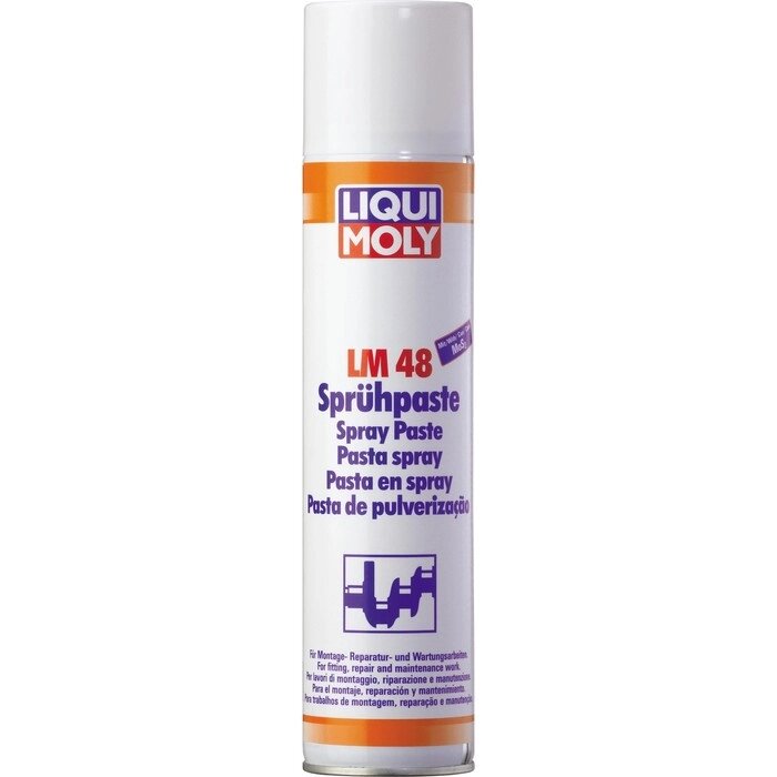 Паста монтажная LiquiMoly LM 48 Spruhpaste , 0,3 л (3045) от компании Интернет-гипермаркет «MALL24» - фото 1