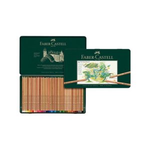 Пастель сухая художественная в карандаше набор Faber-Castell PITT 36 цветов металлическая кор
