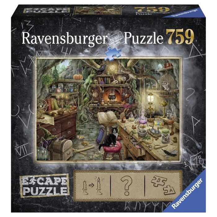 Пазл-квест Ravensburger "Кухня ведьм", 759 эл. от компании Интернет-гипермаркет «MALL24» - фото 1