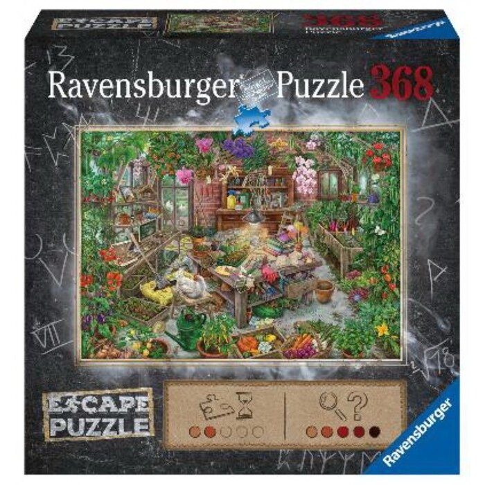 Пазл-квест Ravensburger "Оранжерея", 368 элементов от компании Интернет-гипермаркет «MALL24» - фото 1