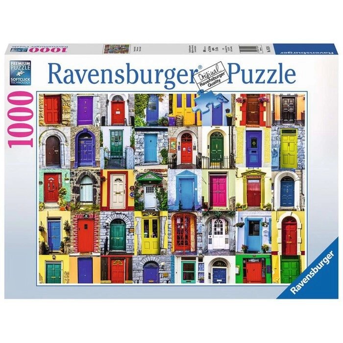 Пазл Ravensburger "Двери со всего мира", 1000 элементов от компании Интернет-гипермаркет «MALL24» - фото 1