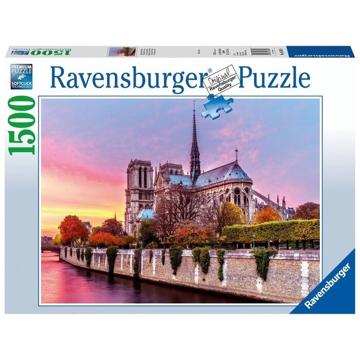 Пазл Ravensburger "Нотр Дам", 1500 элементов от компании Интернет-гипермаркет «MALL24» - фото 1