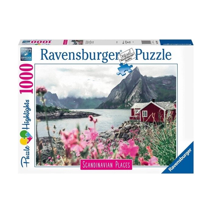 Пазл Ravensburger "Рейне, Лофотенские острова, Норвегия", 1000 элементов от компании Интернет-гипермаркет «MALL24» - фото 1