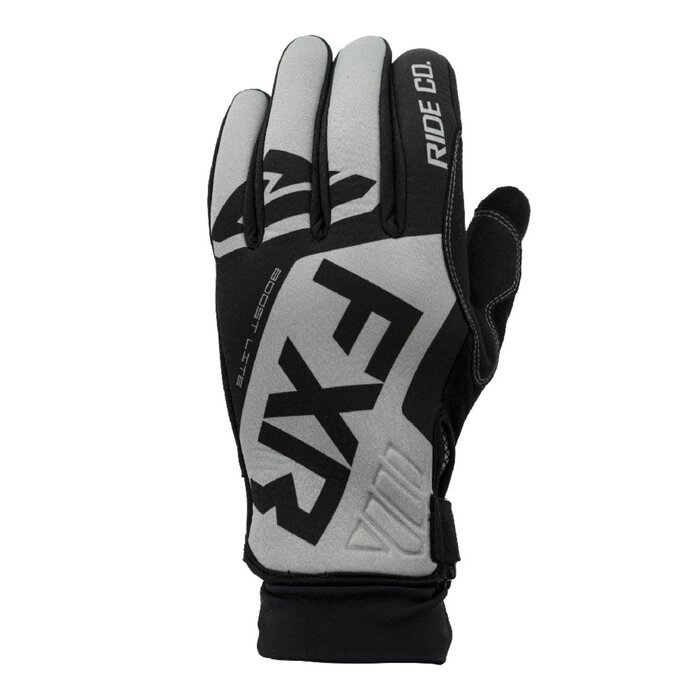 Перчатки FXR Boost Lite, размер 2XL, серый от компании Интернет-гипермаркет «MALL24» - фото 1