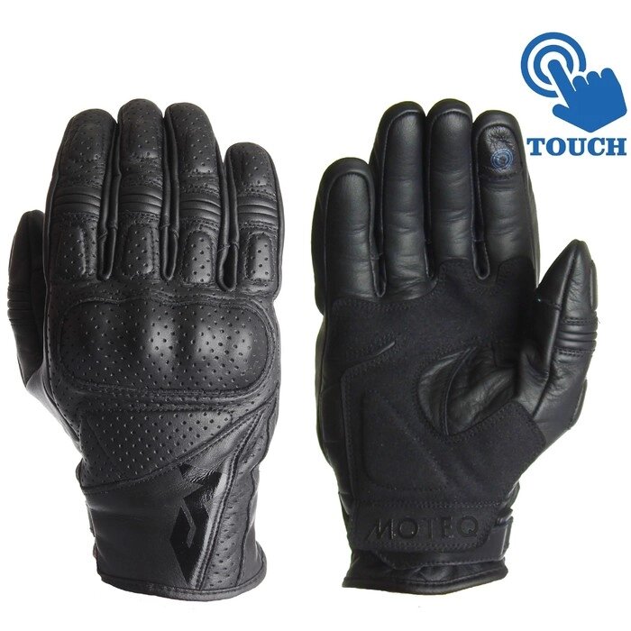 Перчатки кожаные GANTER чёрный, XS от компании Интернет-гипермаркет «MALL24» - фото 1