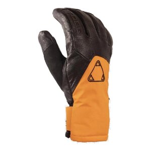 Перчатки Tobe Capto Undercuff V3 с утеплителем, размер XS, оранжевый, чёрный