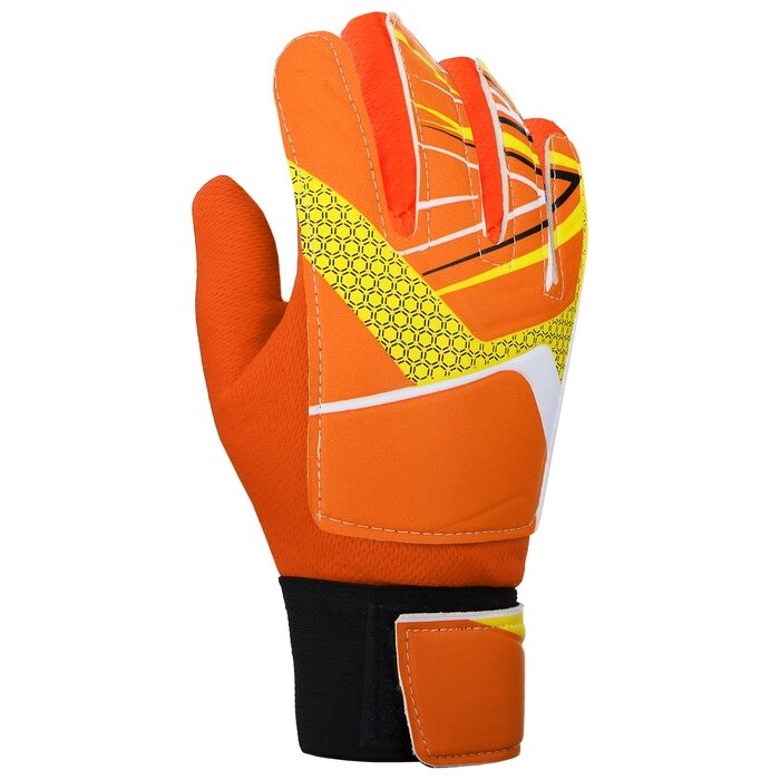 Перчатки вратарские, размер 5, цвет оранжевый от компании Интернет-гипермаркет «MALL24» - фото 1