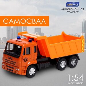 Грузовик металлический "КамАЗ Самосвал", 1:54, инерция