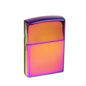 Зажигалка "Ультрафиолет" в подарочной коробке, газ, микс, 5.5х3.4х1.2 см