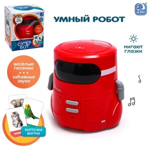 IQ BOT Интерактивный робот "Super bot", SL-05736B, звук, цвет красный