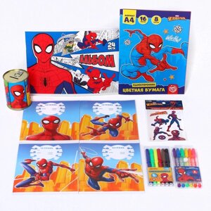 Подарочный набор, 10 предметов, Человек-паук