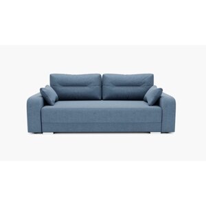 Прямой диван "Модерн 1", механизм пантограф, велюр, цвет гелекси лайт 022