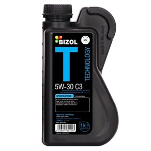 Масло моторное BIZOL Technology 5W-30 SN C3, синтетическое, 1 л