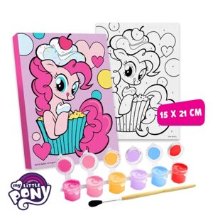 Картина по номерам "Пинки Пай", My Little Pony, 21 х 15 см