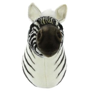 Декоративная игрушка "Голова зебры", 33 см