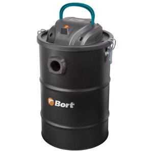Строительный пылесос Bort BAC-500-22, 500 Вт, 60 л/сек, 22 л, шланг 1 м