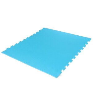 Мягкий пол универсальный "New-накат. Соты", цвет голубой, 100 100 см, 14 мм, 30 шор