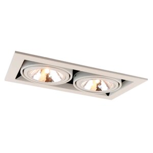 Карданный светильник Arte Lamp Cardani Semplice A5949PL-2WH, G9, 2х40 Вт, 20х35х8 см, белый