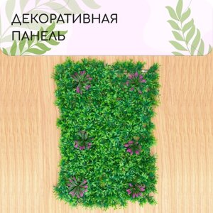 Декоративная панель, 40 60 см, "Большие цветы"