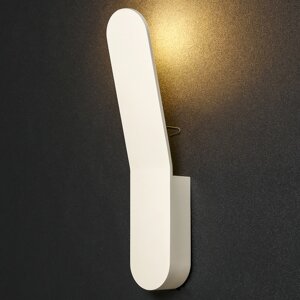 Бра светодиодное "Наримо" 1 лампа 5W основание белый 29,5х6х7,5 см