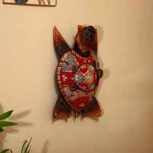 Сувенир "Черепаха" албезия 40х25х11 см