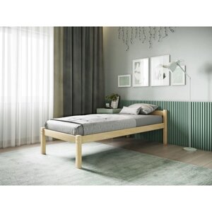Односпальная кровать "Т1", 800х2000, цвет сосна